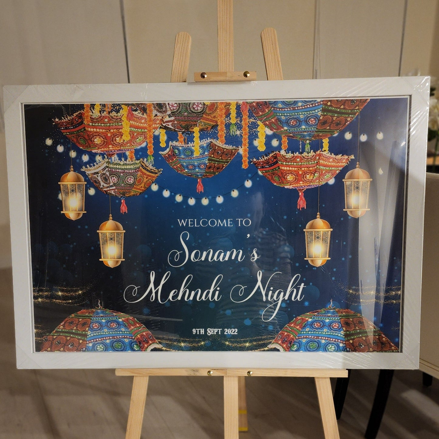 Event Sign - Indian Wedding