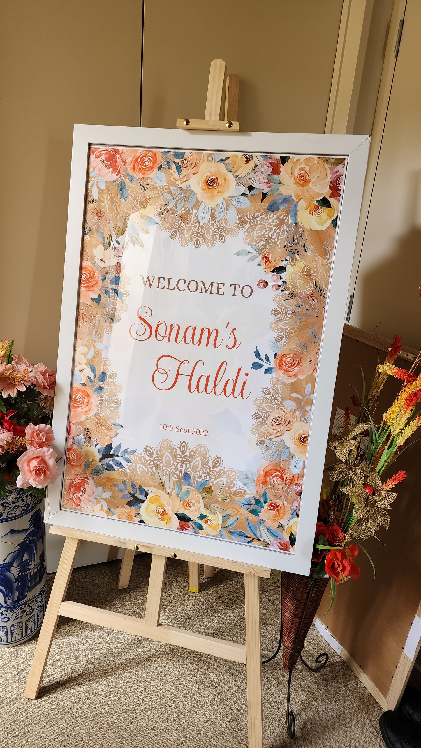 Event Sign - Indian Wedding