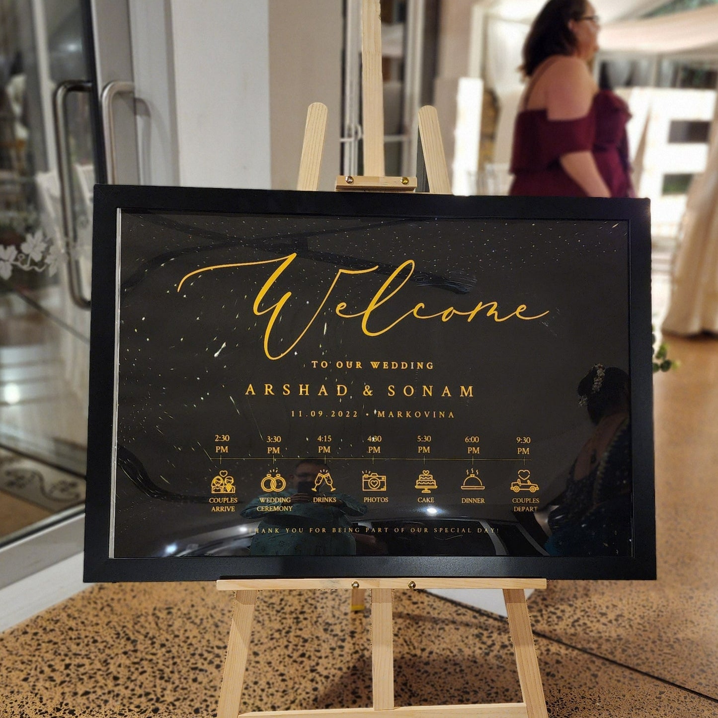 Event Sign - Indian Wedding